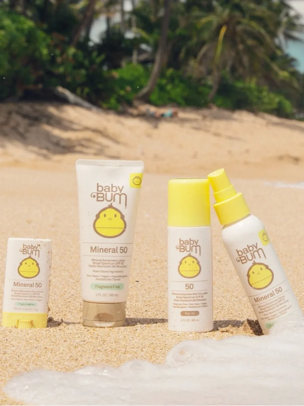 Sun Bum Baby Bum Mineral 50 Mineral Sunscreen Lotion 3oz